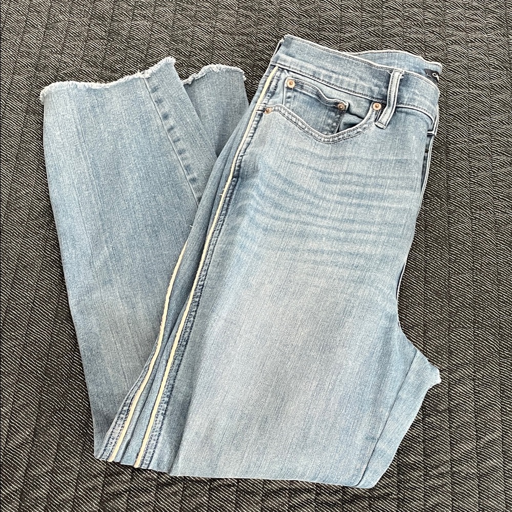 Calvin Klein Women's Denim Straight Leg Jeans - Picture 5 of 9